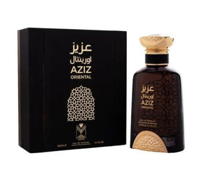 Aziz Oriental Eau De Parfum By Almas Perfumes 100ml 3.4 FL OZ Made In Saudi Arabia