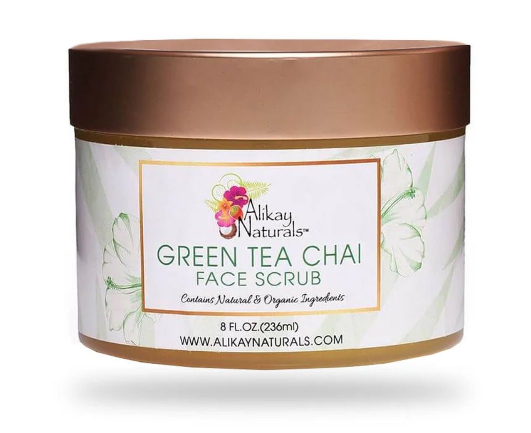 Alikay Naturals Green Tea Chai Face Scrub 8 fl oz (236ml)