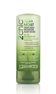 GIOVANNI 2chic Ultra-Moist Deep Deep Moisture Hair Mask Avocado & Olive Oil 5 fl oz (147 ml)