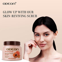 ODEON Apricot & Almond Face & Body Scrub 300ml