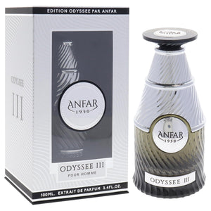 Odyssee III Pour Homme Extrait De Parfum By Anfar 100ml 3.4 FL OZ