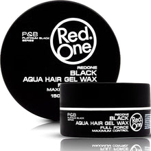 RedOne Black Aqua Hair Gel Wax Full Force Maximum Control 150ml/5oz
