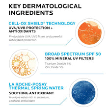 Anthelios  Sunscreen SPF 50+ Mineral | Broad Spectrum SPF + Antioxidants By La Roche-Posay 50ML