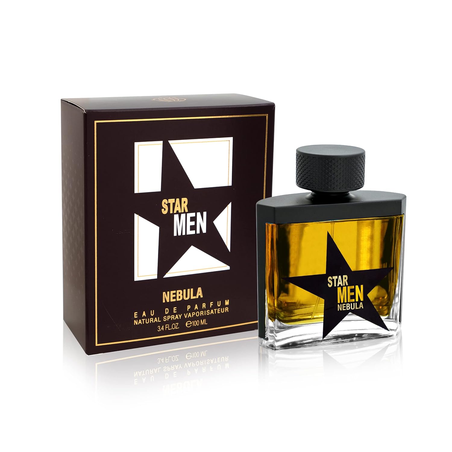 STAR MEN NEBULA 香水 100mL Star Men Nebula Eau De Parfum 100ml 3.4 FL OZ By Fragrance