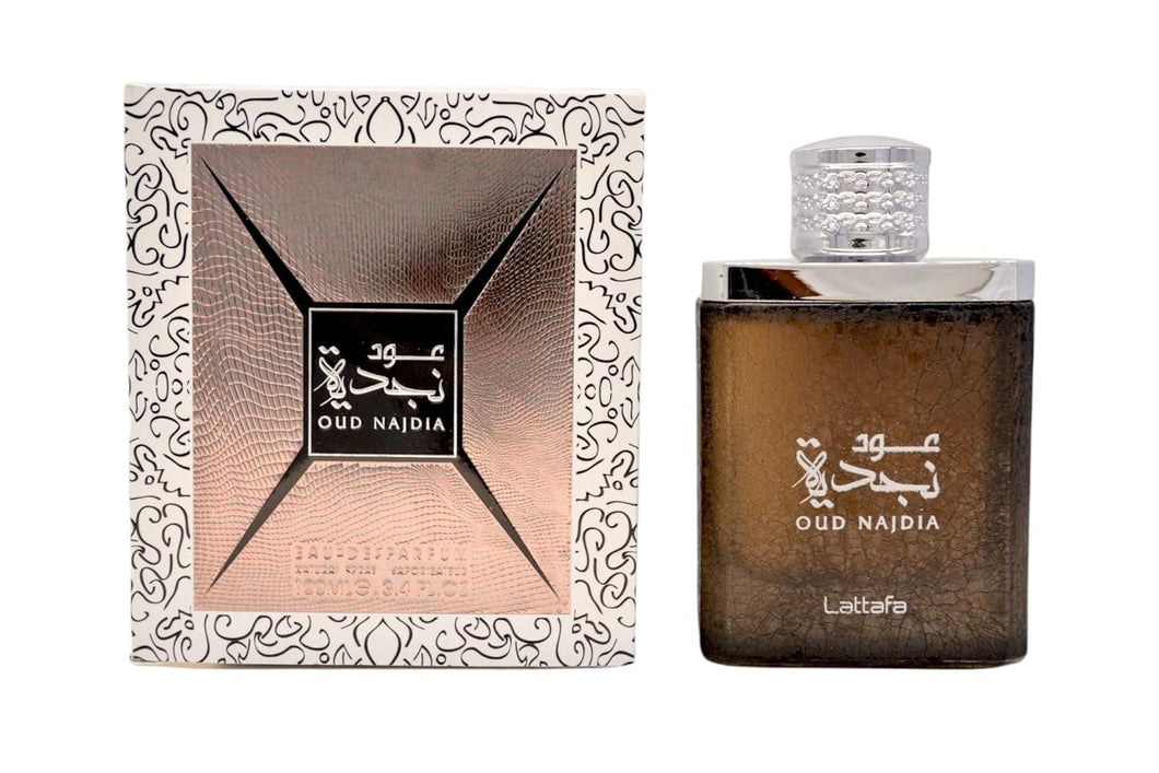 Oud Najdia Eau De Parfum By Lattafa 100ml 3.4 fl oz