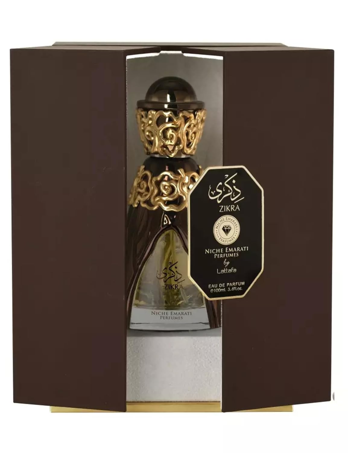 Zikra Niche Emarati Perfumes Eau De Parfum By Lattafa 100ml 3.4 fl