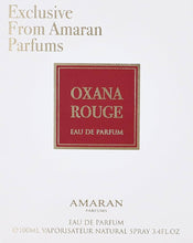 Oxana Rouge Eau De Parfum By Amaran 100ml 3.4 FL OZ