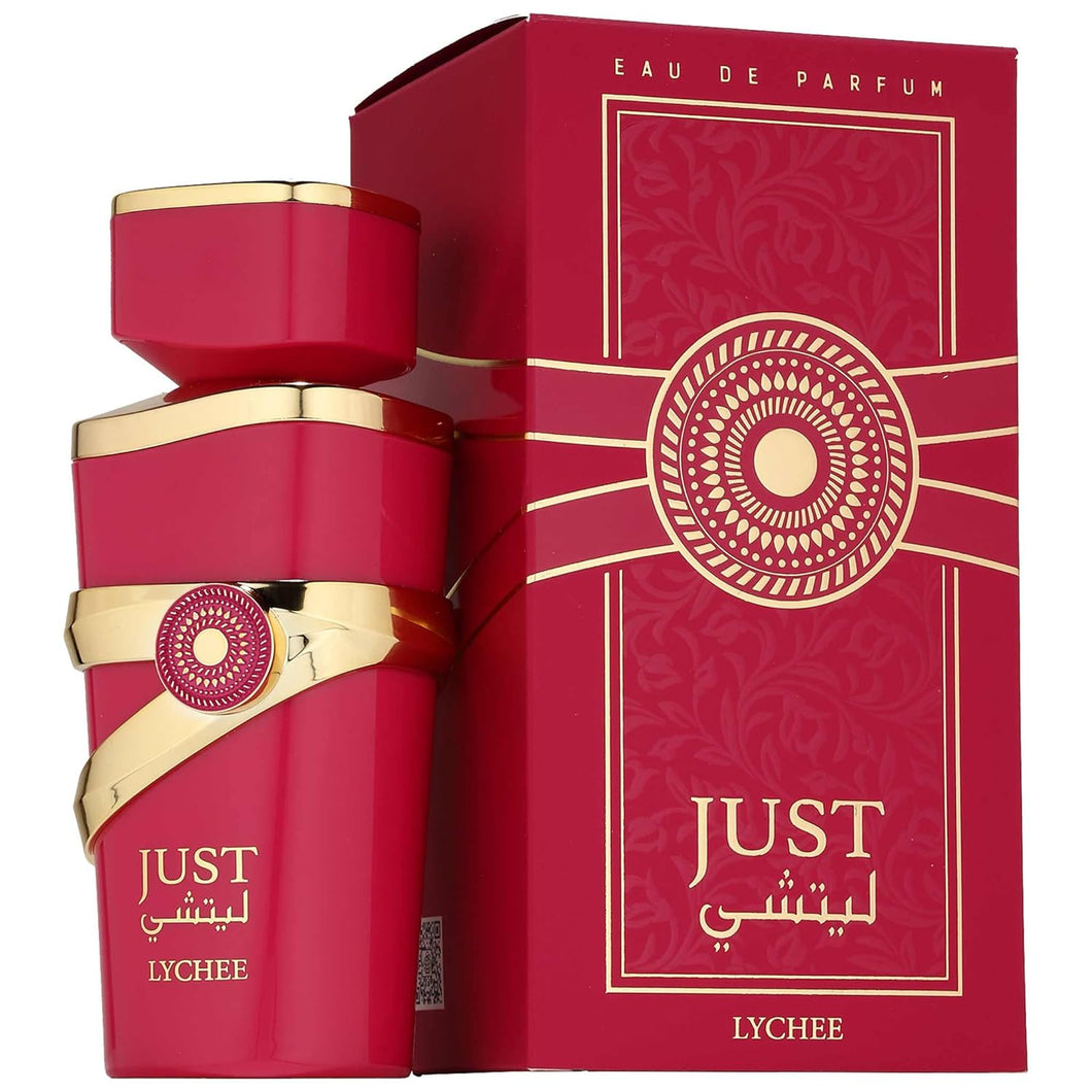 Just Lychee Eau De Parfum by Fragrance World 100ml 3.4 FL OZ