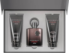 Supremacy Not Only Intense for Men 3 piece Gift Set by Afnan (3.4oz EDP, 5oz after shave, 5oz shower gel)