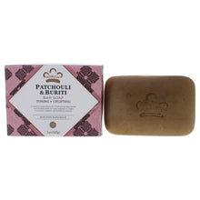 Nubian Heritage Patchouli & Buriti Bar Soap - Toning & Uplifting - 5oz
