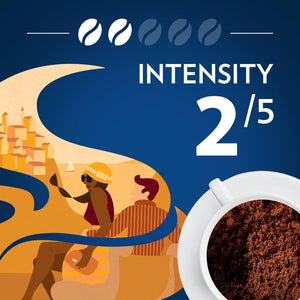 Lavazza Costiera Gran Aroma Ground Coffee 12oz Bag, Light Roast, Smooth and Aromatic Taste, Intensity 2/5, 100% Arabica