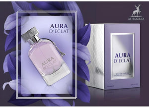 Aura D'Eclat Eau De Parfum By Maison Alhambra By Lattafa 100ml 3.4 FL OZ