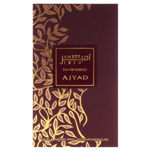 Amber 1950 Eau De Parfum By Ajyad 100ml 3.4 fl oz