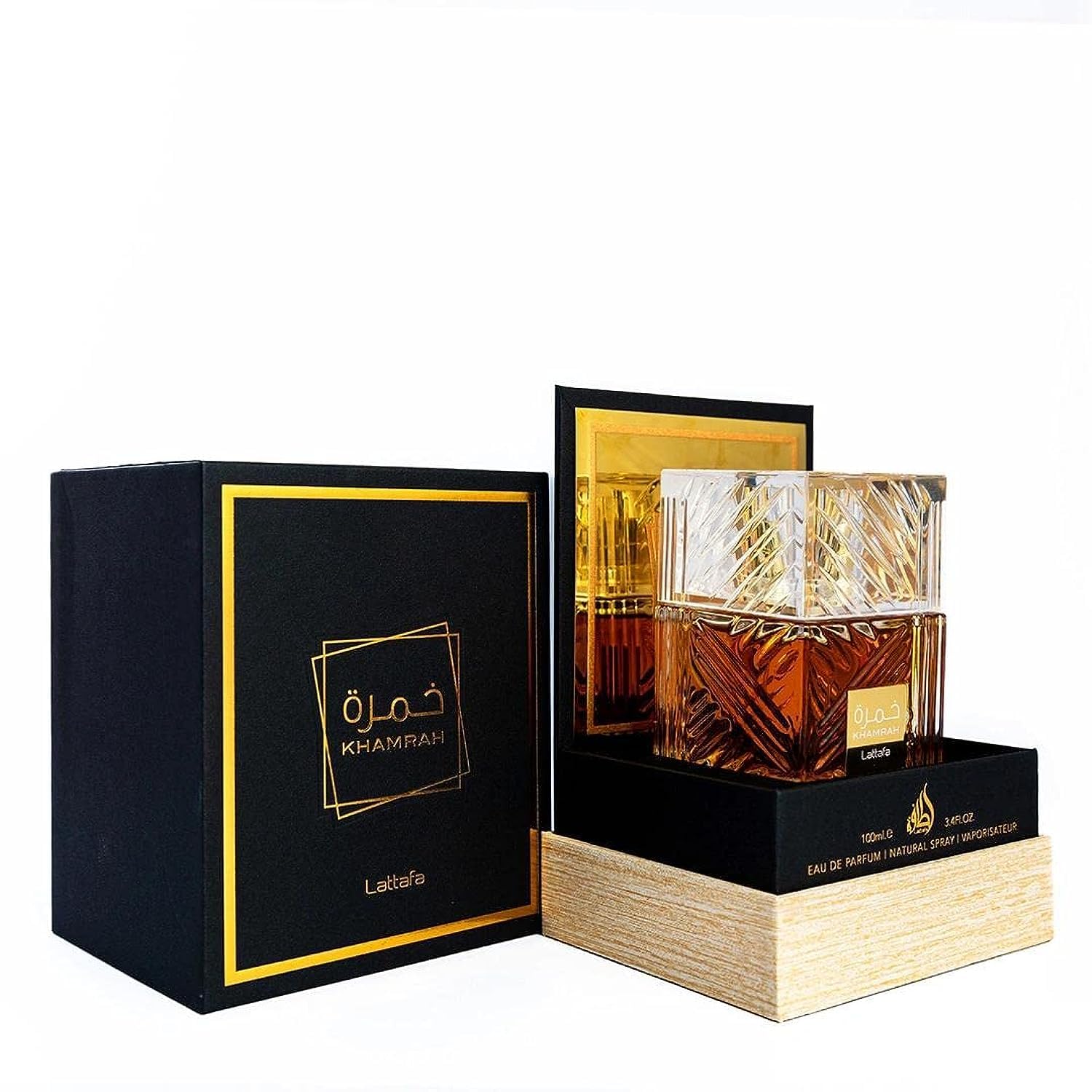 Amazon.com : Lattafa Khamrah EDP Spray 100ml (3.4oz) A