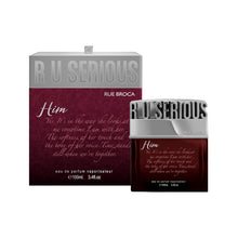 R U Serious HIM Eau De Parfum By Rue Broca Afnan 100ML 3.4 FL OZ