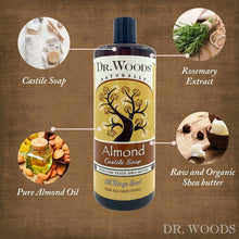 Dr. Woods Almond Castile Soap With Shea Butter 16 fl oz ( 473 ml )