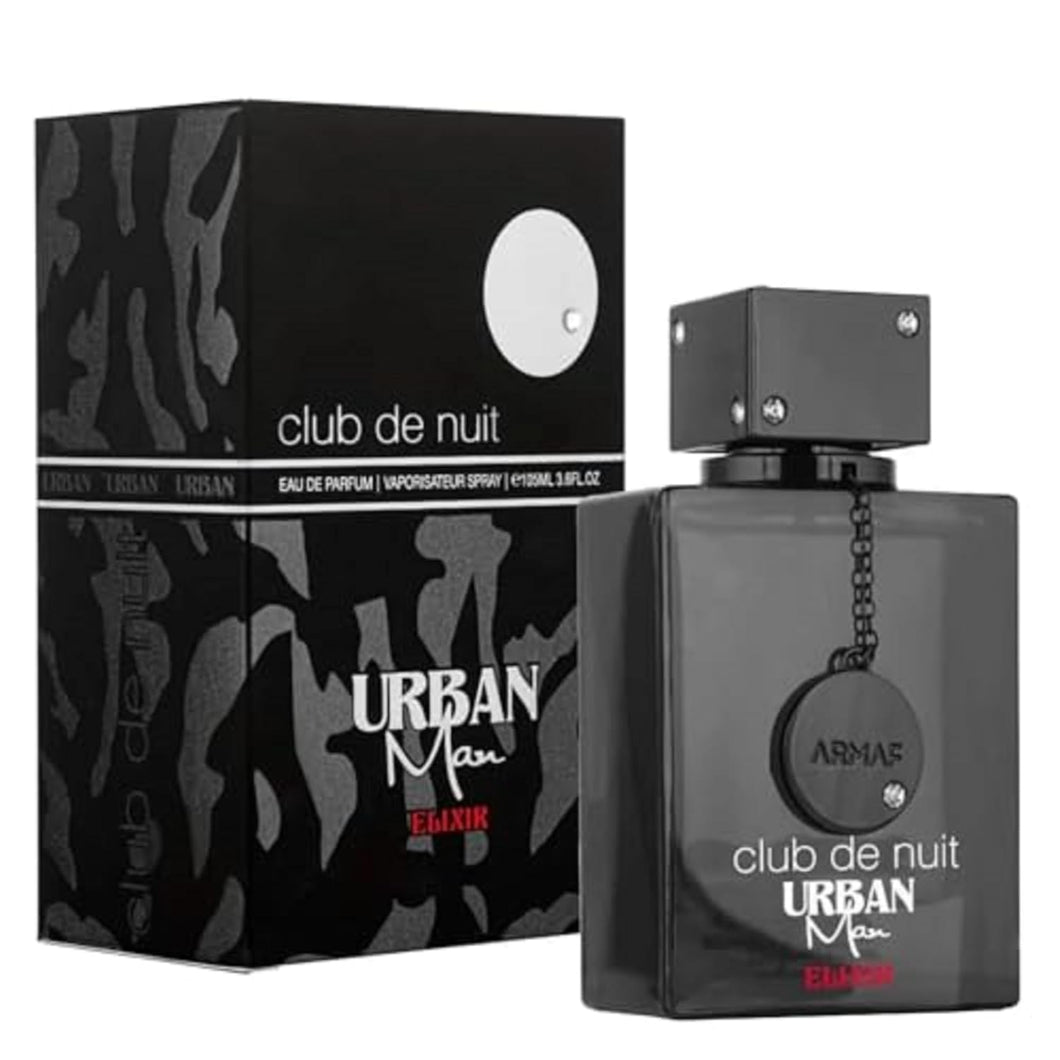 Club De Nuit Urban Man ELIXIR Eau De Parfum By Armaf 105 ML 3.6 FL OZ