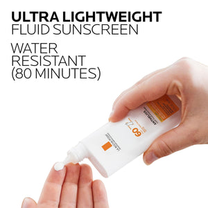 Anthelios Light Fluid Facial Sunscreen SPF 60 | Lightweight Sunscreen For Face By La Roche-Posay 50ML