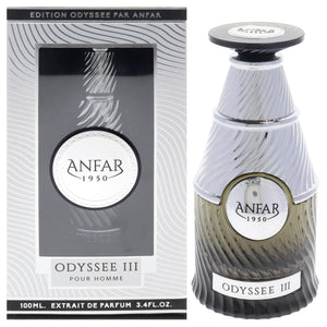 Odyssee III Pour Homme Extrait De Parfum By Anfar 100ml 3.4 FL OZ