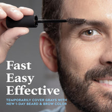 Just For Men Black 1-Day Beard & Brow Dark Brown Color 9g (0.3oz)