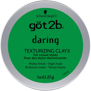 Got2b Daring Texturizing Clay 2 oz By Schwarzkopf