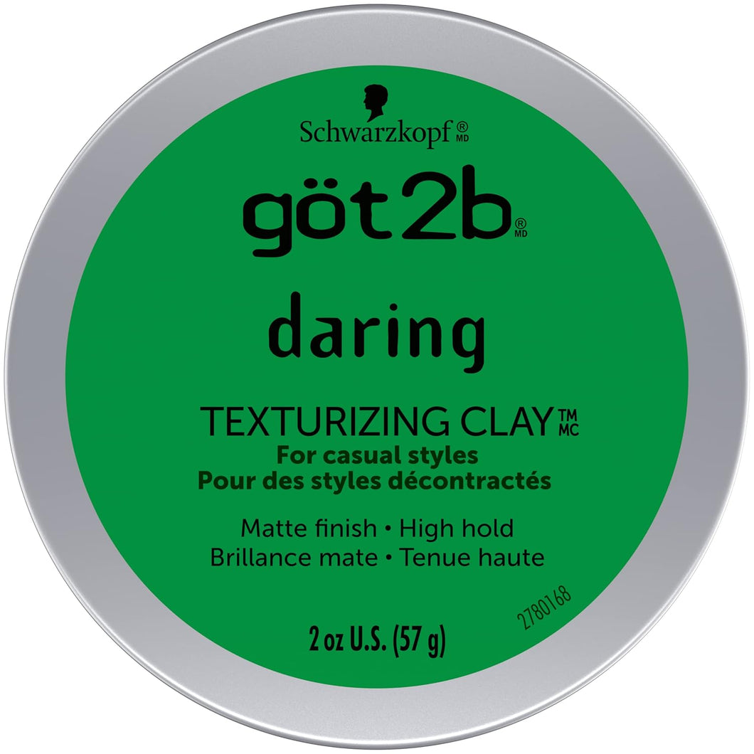 Got2b Daring Texturizing Clay 2 oz By Schwarzkopf