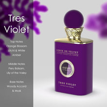 Tres Violet Extrait De Parfum By Anfar 100ml 3.4 fl oz Serie De Velvet
