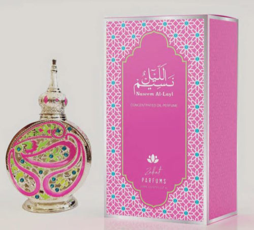 Naseem Al-Layl Concentrated Perfume Oil By Zakat 20ml 0.67 Fl Oz
