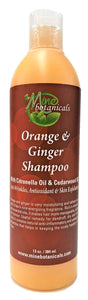 Orange & Ginger Shampoo 13 oz By Mine Botanicals