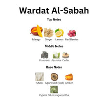 Wardat Al-Sabah Concentrated Perfume Oil By Zakat 20ml 0.67 Fl Oz