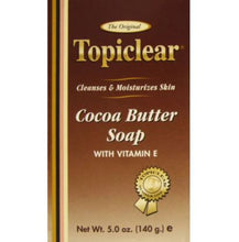 Topiclear Cocoa Butter Soap Bar With Vitamin E Soap Bar 125gm 4.5 oz