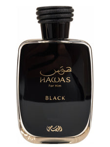 Hawas Black Eau De Parfum by Rasasi 100ml 3.38 FL OZ