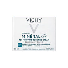 Mineral 89 72H Moisture Boosting Cream H. A. Acid + Minerals By Vichy Laboratoires 50ml