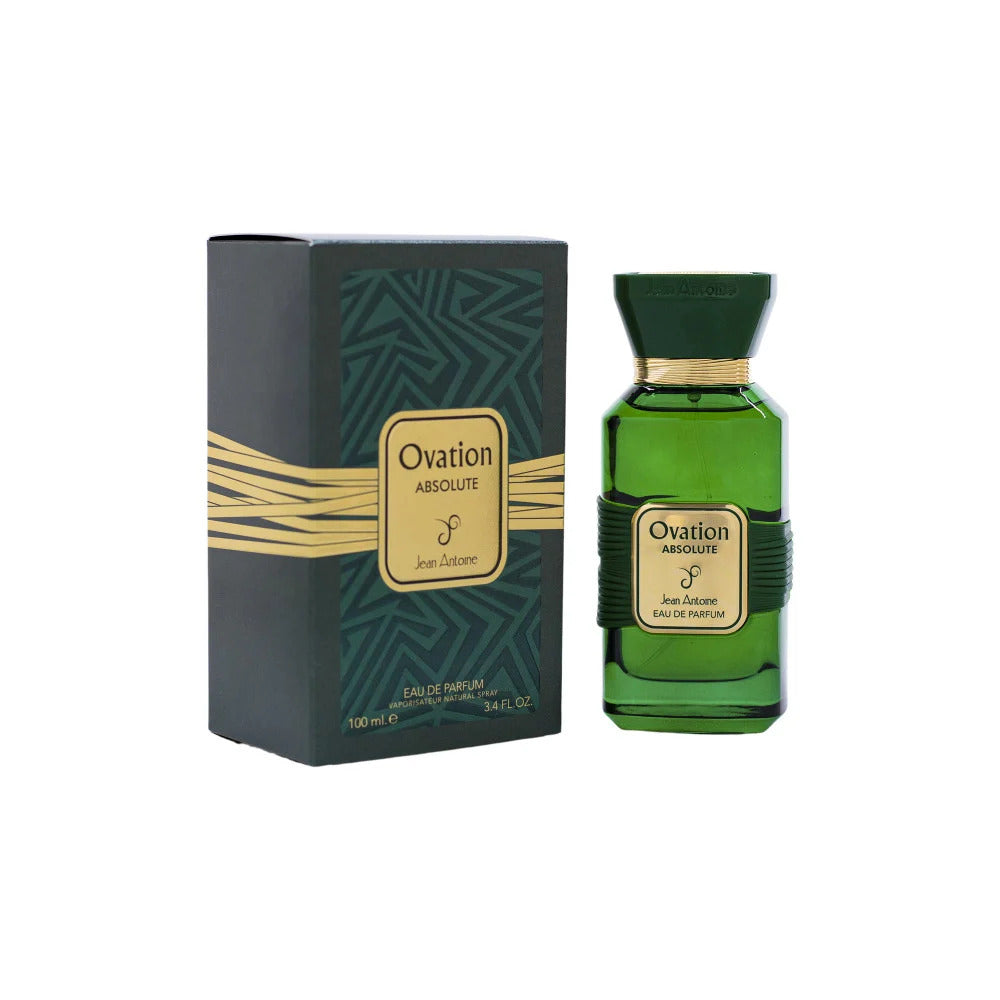 Ovation Absolute Eau De Parfum By Jean Antoine Almas Perfumes 100 ML 3.4 FL OZ Made In Saudi Arabia