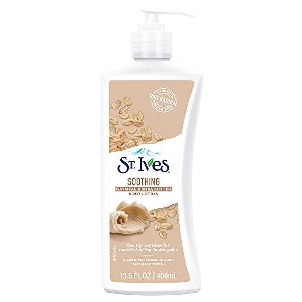 St. Ives Soothing Oatmeal & Shea Butter Body Lotion 13.5 FL OZ (400ml)