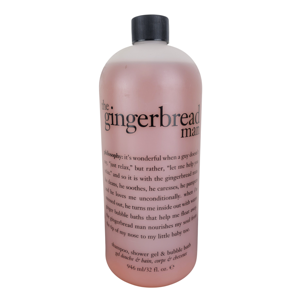 Philosophy The Gingerbread Man Shampoo, Bath & Shower Gel 946 ml 32 fl oz