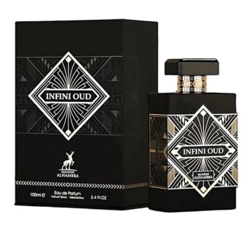 Infini Oud Eau De Parfum Oriental Perfume By Maison Alhambra | Lattafa EDP 3.4 Fl Oz 100ml