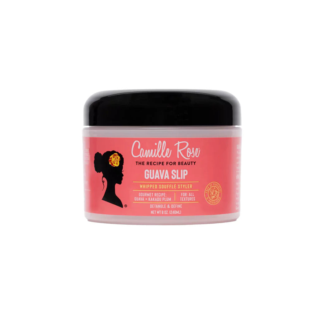 Camille Rose Guava Slip Whipped Souffle Styler Detangle 7 Define for All Textures 8 FL OZ (240ml)