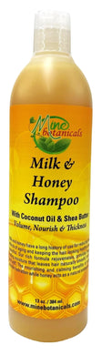 Milk & Honey Shampoo 13 oz By Mine Botanicals