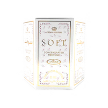 Soft box of 6 Attar 6ml Rollon Bottle By Al-Rehab (UAE) Alrehab