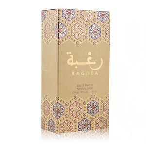 Raghba Eau De Parfum By Lattafa 50ml 1.7 FL OZ
