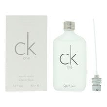 Calvin Klein CK One for Unisex Eau De Toilette Spray 50ml/1.6oz