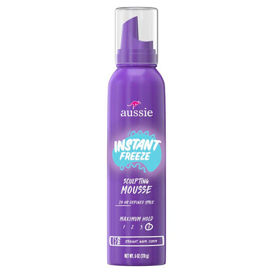 Aussie Instant Freeze Sculpting Mousse Maximum Hold 6oz (170 g)