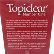 Topiclear Number One Black Soap Bar 100g 3.5 oz