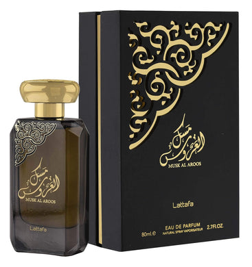 Musk Al Aroos Eau De Parfum By Lattafa 80ml 2.7 FL. Oz.