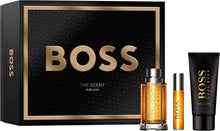Hugo Boss The Scent for Men 3 piece Gift Set (3.3oz EDT, 0.33oz travel spray, 3.3oz shower gel)