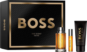 Hugo Boss The Scent for Men 3 piece Gift Set (3.3oz EDT, 0.33oz