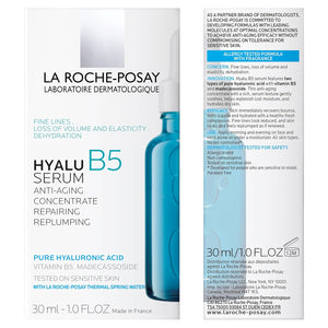 Hyalu B5 Pure Hyaluronic Acid Serum for Face, with Vitamin B5, Anti-Aging Serum By La Roche-Posay 30ML