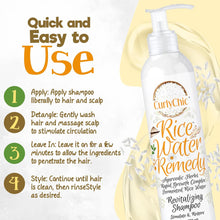 CurlyChic Rice Water Remedy Revitalizing Shampoo 8 fl oz (239ml)
