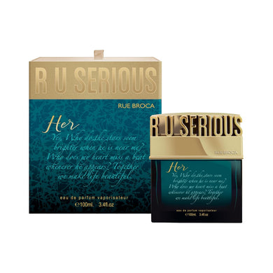R U Serious for Ladies Eau De Parfum By Rue Broca Afnan 100ML 3.4 FL OZ